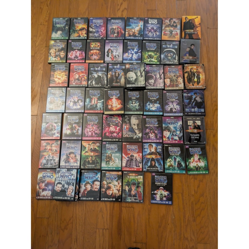 Lot 50+ Doctor Who DVD Classic & Modern Series Specials BBC Video Collection
